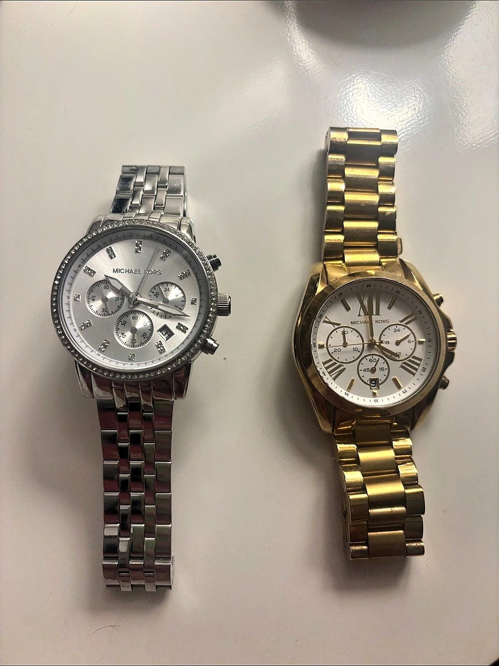 Michael Kors Watches Silver & Gold